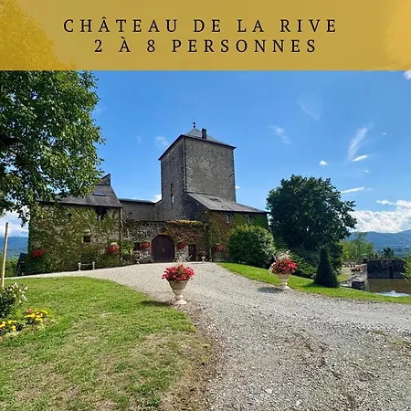 Alojamento de Acomodação e Pequeno-almoço Château De La Rive Cruet